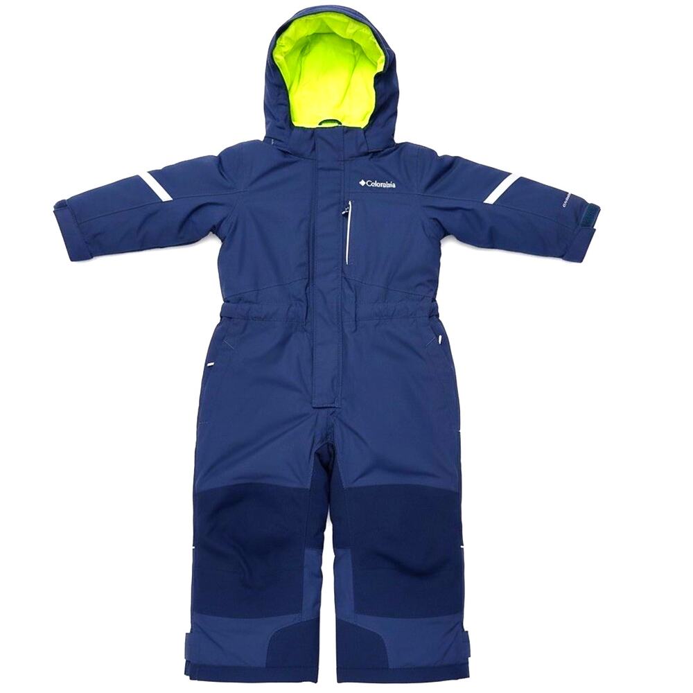 Columbia Buga II Snowsuit 18-24 Toddler Blue Hooded Snow Winter waterproof NEW
